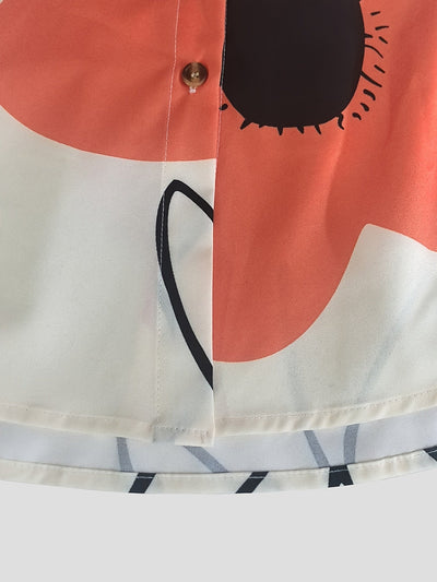 Lieke™ | Robe-chemise à fleurs