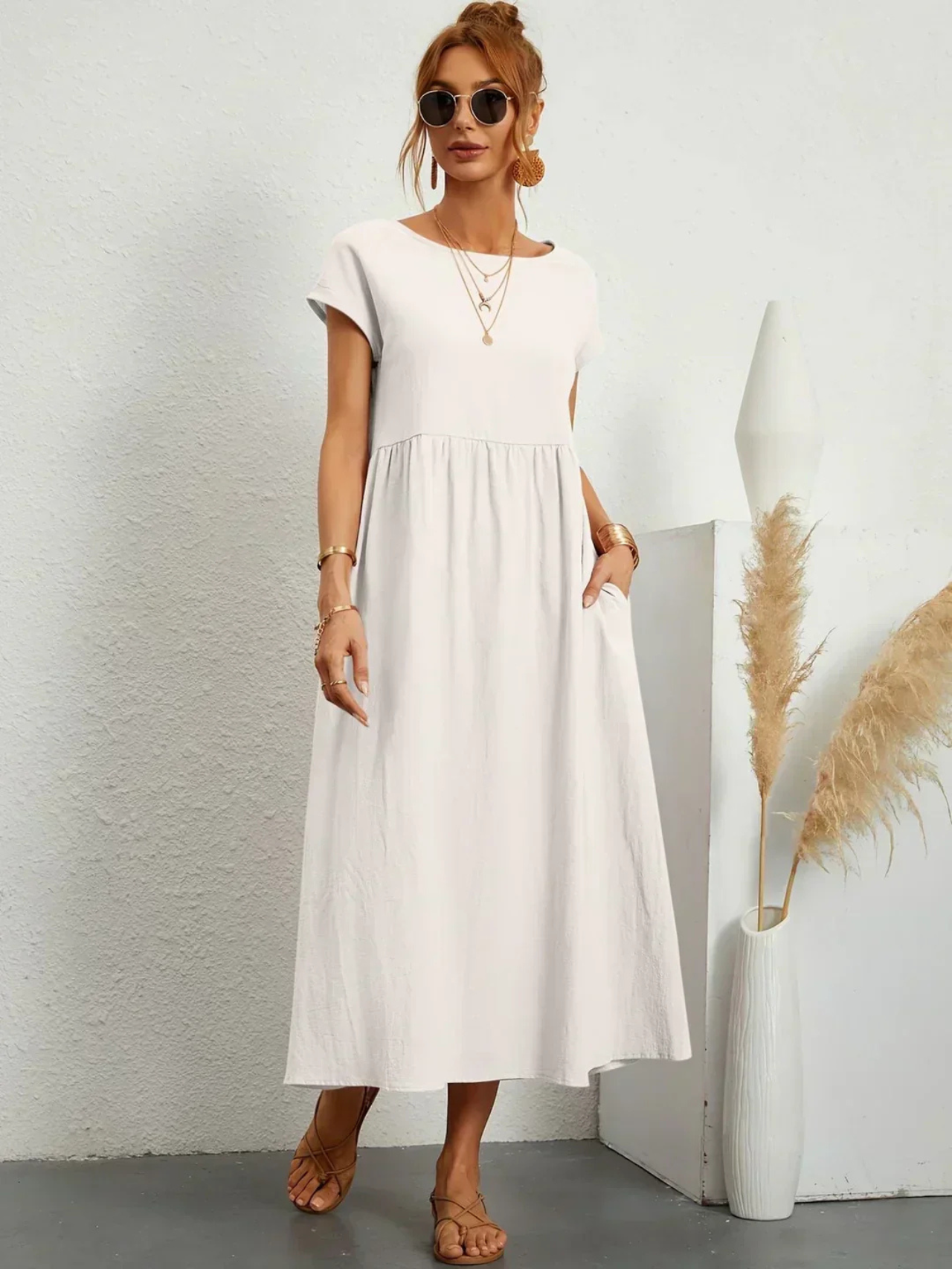 Juliette™ | Robe Fluide & Féminine