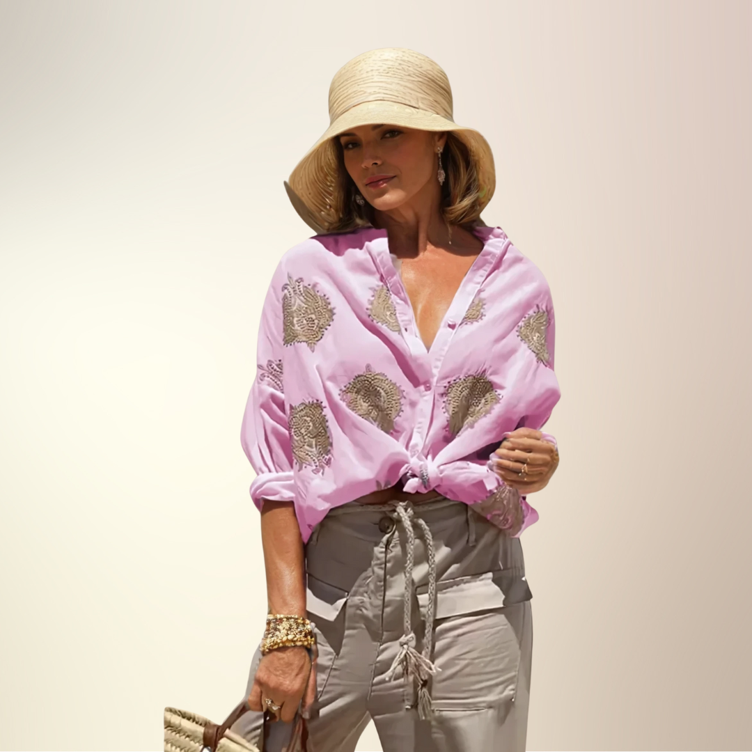 SIMONE™ | Blouse Ibiza Chic