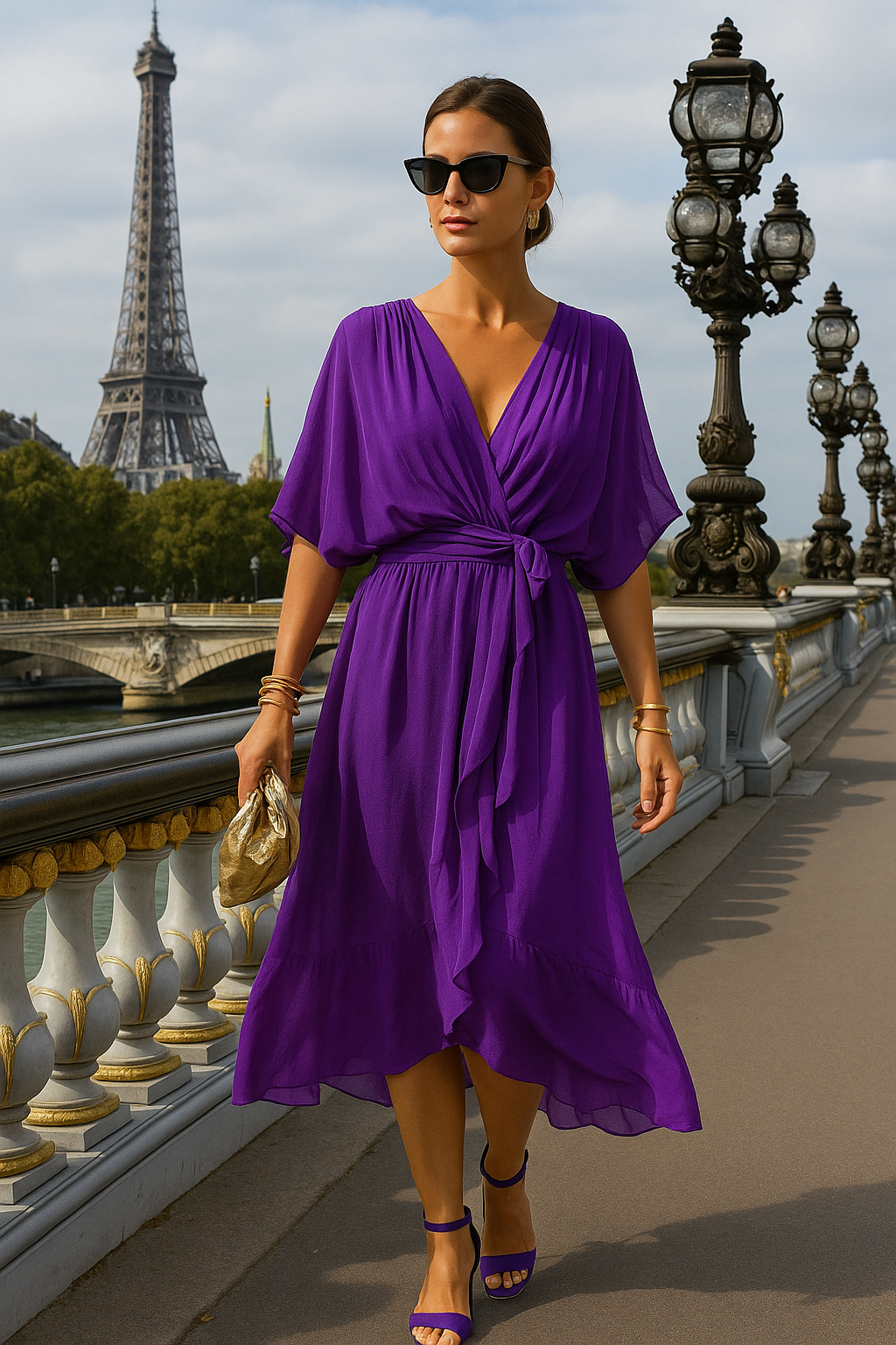 Monica™ | Robe Chiffon