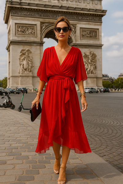 Monica™ | Robe Chiffon