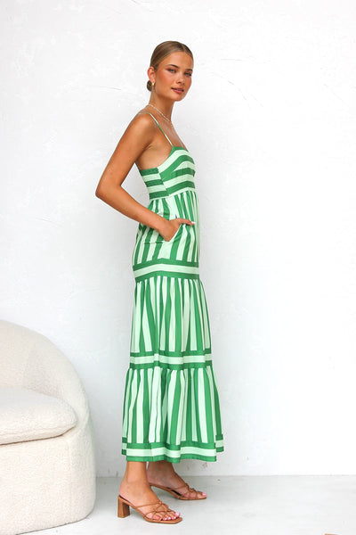 Laina™ | Rayures Vertes
