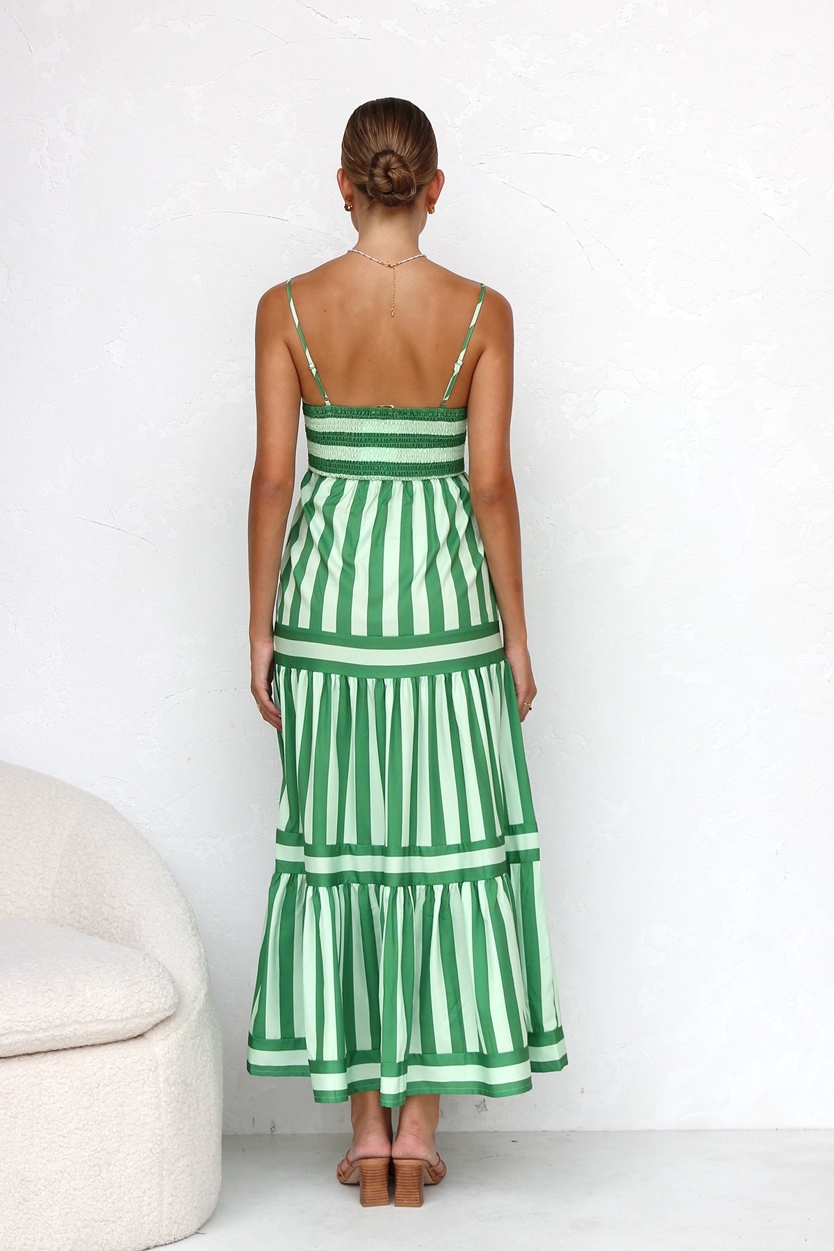 Laina™ | Rayures Vertes