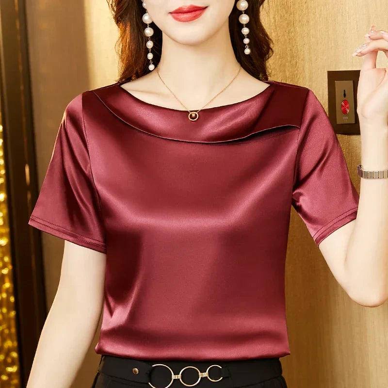 Vivara™ | Blouse Satinée
