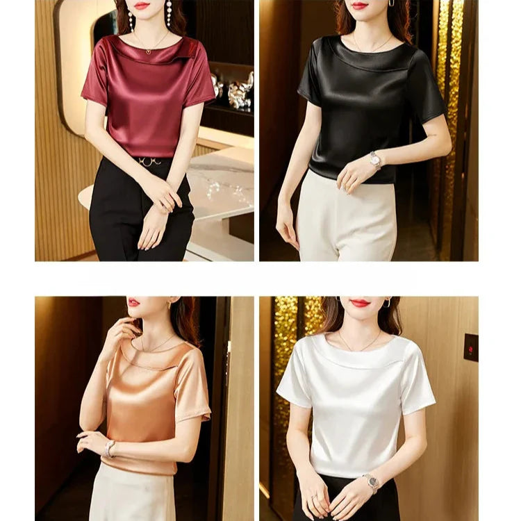 Vivara™ | Blouse Satinée