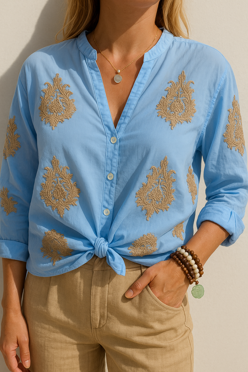 SIMONE™ | Blouse Ibiza Chic