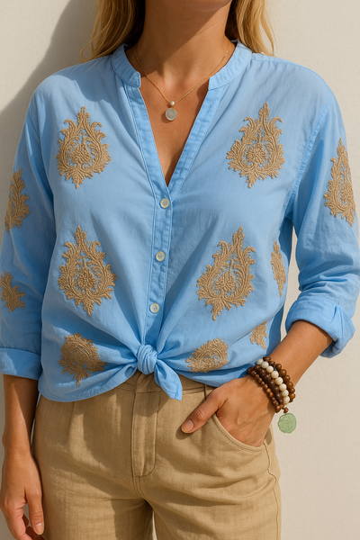 SIMONE™ | Blouse Ibiza Chic