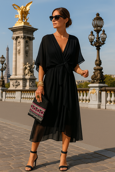 Monica™ | Robe Chiffon